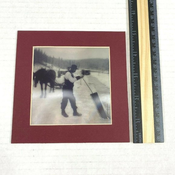 Cutting Ice In Norway Circa 1890 3d Photo Reprint Stereographic Arts Laura Jones - Picture 6 of 6